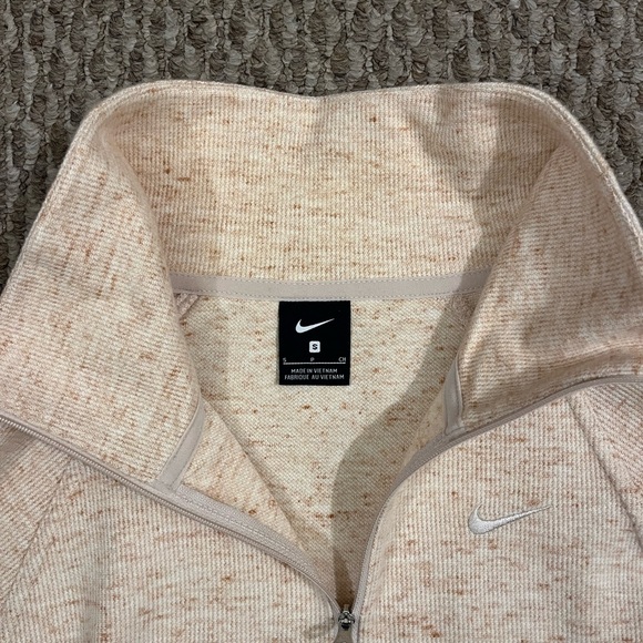Nike Cream Quarter-Zip Pullover - Picture 3 of 3